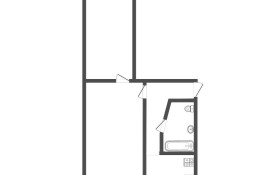 Продажа 2-комнатной квартиры, 47 м, Новаторная, дом 1