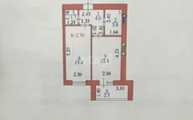 Продажа 1-комнатной квартиры, 38.2 м, Бейбарыс Султана, дом 25