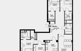 Продажа 5-комнатной квартиры, 155 м, Акмешит, дом 1
