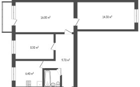 Продажа 3-комнатной квартиры, 58 м, Жамбыла Жабаева, дом 143