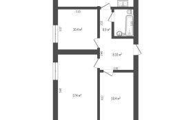 Продажа 3-комнатной квартиры, 62 м, Жумабаева, дом 290