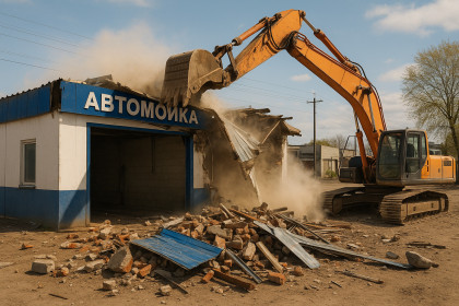 В Алматы снова снесли незаконный объект | kn.kz