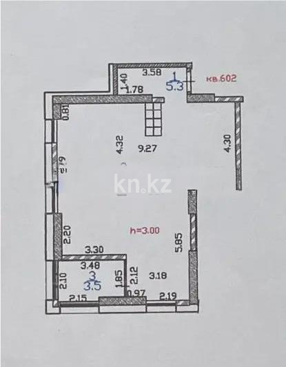 Продажа 2-комнатной квартиры, 77 м², пр. Абая, дом  160 в Алматы