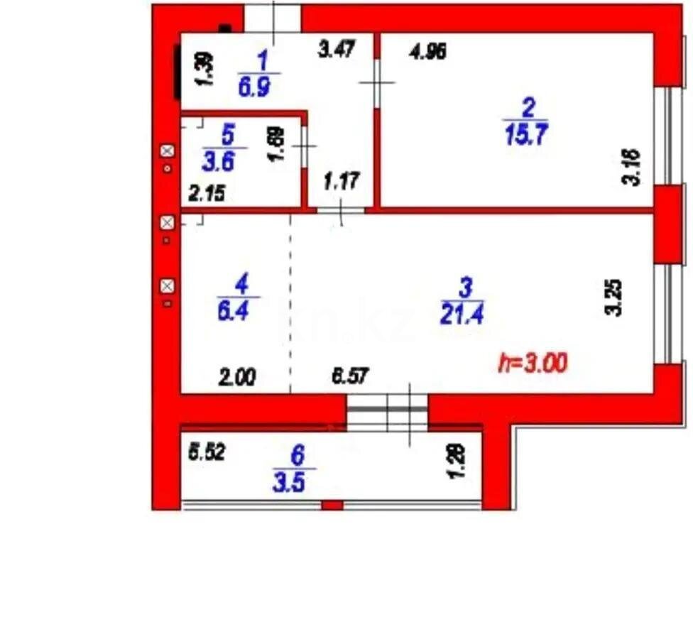 Продажа 2-комнатной квартиры, 58 м² в Астане