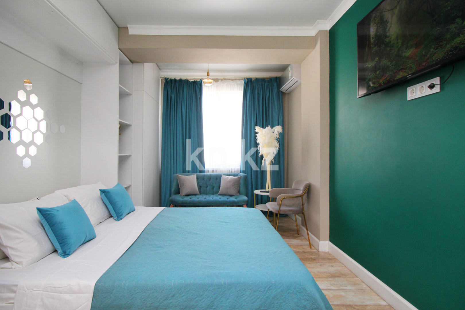 Аренда 1-комнатной квартиры посуточно, 35 м² в Алматы - фото 4