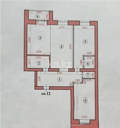 Продажа 3-комнатной квартиры, 97 м², ул. Букетова, дом  3/5 в Караганде - фото 6