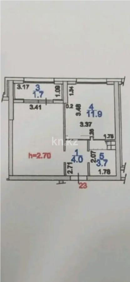 Продажа 1-комнатной квартиры, 38.2 м², ул. Коктерек, дом  139 в Алматы - фото 3