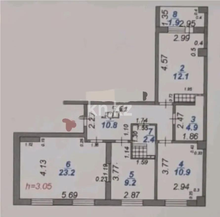 Продажа 3-комнатной квартиры, 76 м² в Караганде - фото 11