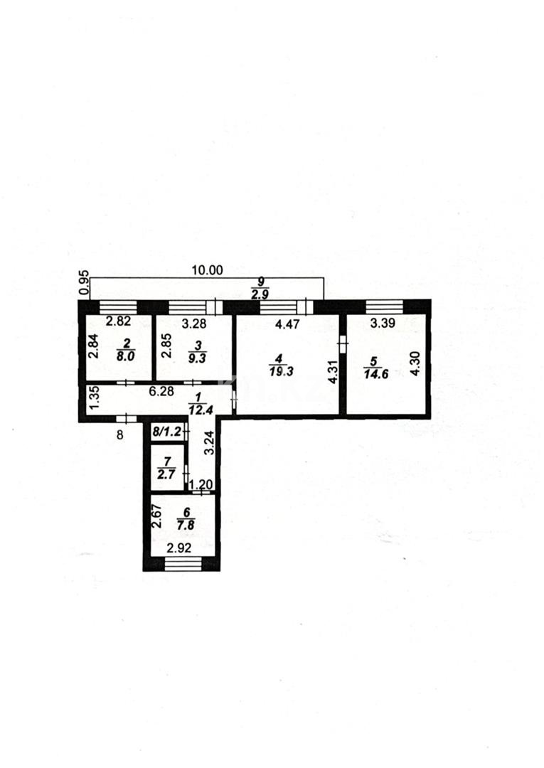 Продажа 4-комнатной квартиры, 78 м² в Караганде - фото 5