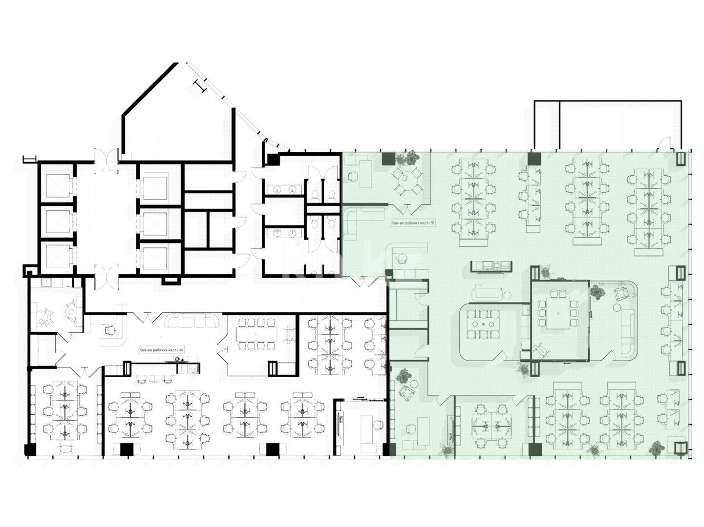 Аренда , ул. Наурызбай батыра, дом  17а в Алматы - фото 11