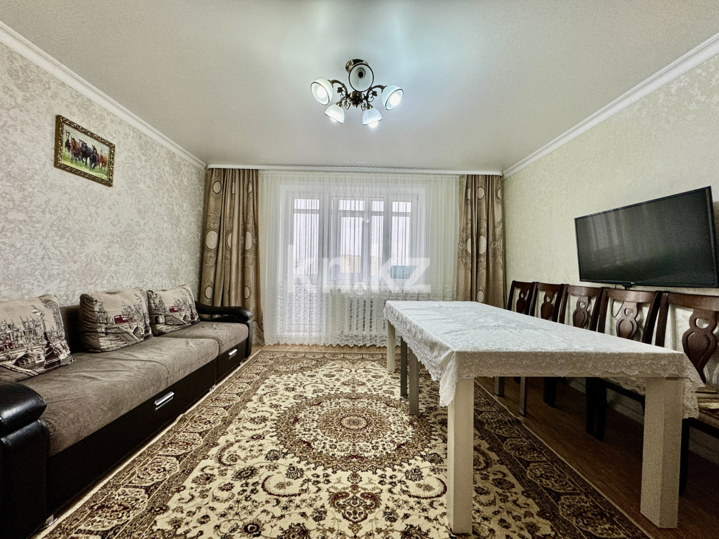 Продажа 4-комнатной квартиры, 77 м², ул. Гапеева, дом  12 в Караганде