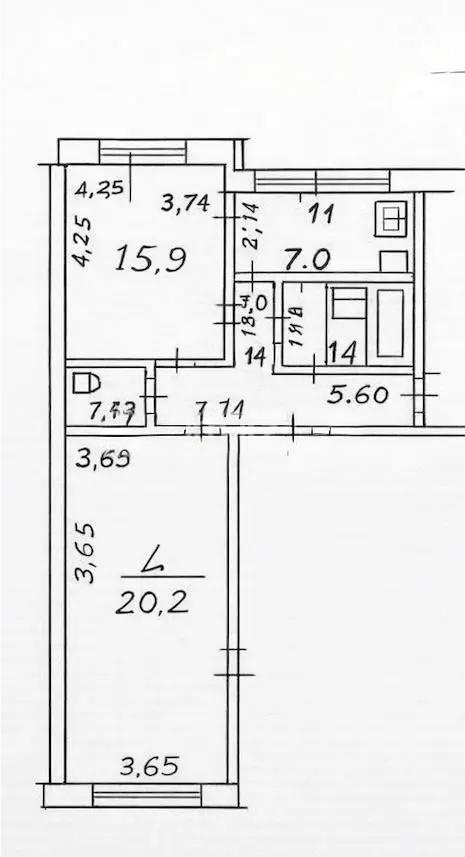Продажа 2-комнатной квартиры, 70 м² в Алматы - фото 4