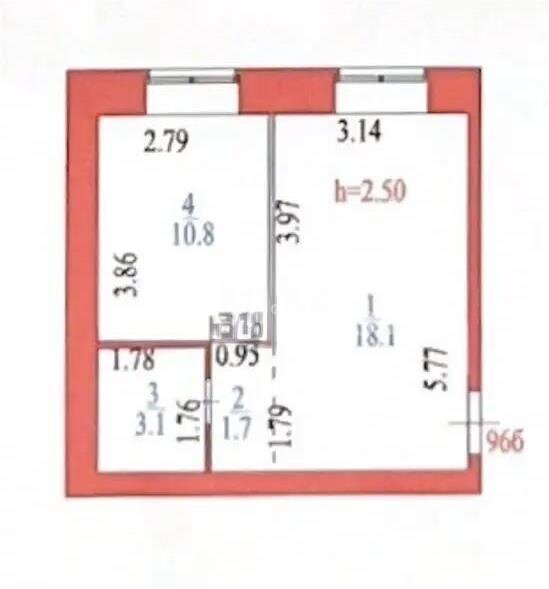 Продажа 1-комнатной квартиры, 35 м² в Астане - фото 5