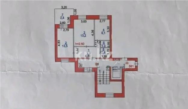 Продажа 2-комнатной квартиры, 49 м² в Караганде