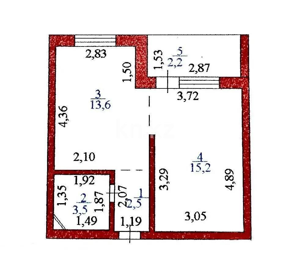 Продажа 1-комнатной квартиры, 38 м² в Астане - фото 4