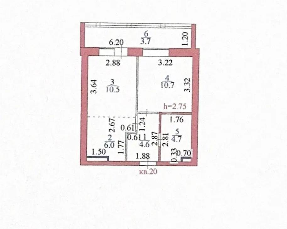 Продажа 2-комнатной квартиры, 41 м² в Астане - фото 5