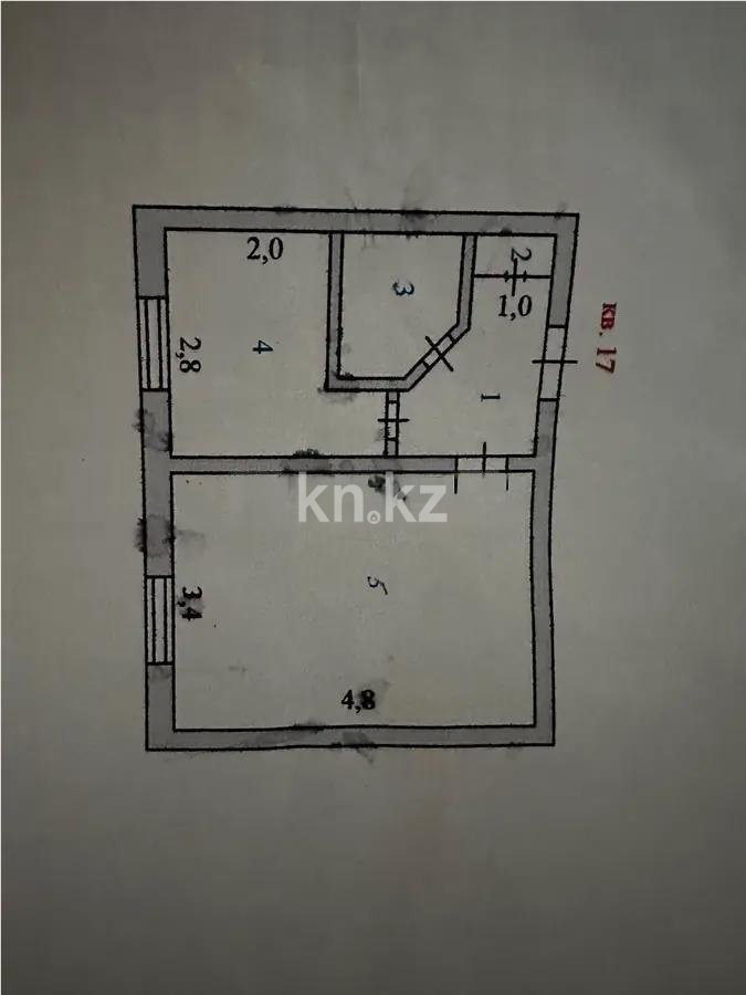Продажа 1-комнатной квартиры, 28.3 м² в Астане - фото 5