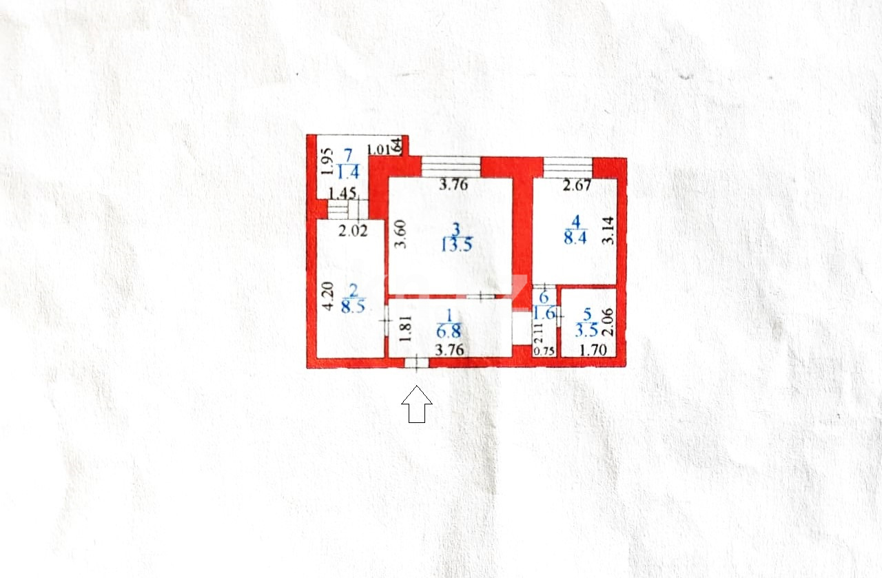 Продажа 2-комнатной квартиры, 44 м² в Караганде - фото 22