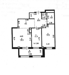 Аренда 3-комнатной квартиры, 85.3 м² в Астане - фото 29