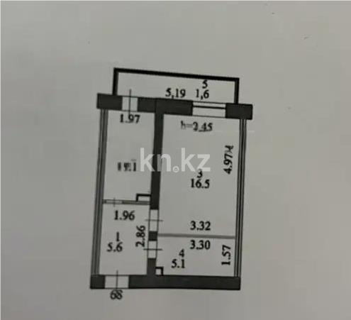 Продажа 1-комнатной квартиры, 35.9 м² в Астане - фото 4