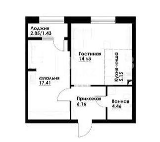 Продажа 2-комнатной квартиры, 50 м² в Алматы