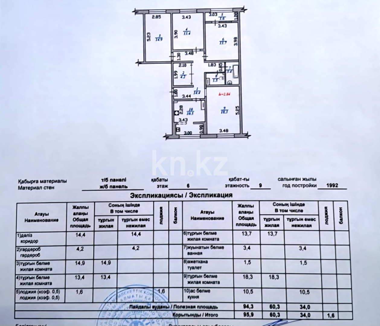 Продажа 4-комнатной квартиры, 96 м² в Алматы - фото 20