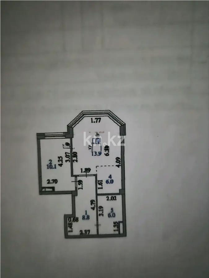 Продажа 2-комнатной квартиры, 45 м², пр. Мангилик Ел, дом  17 в Астане - фото 4