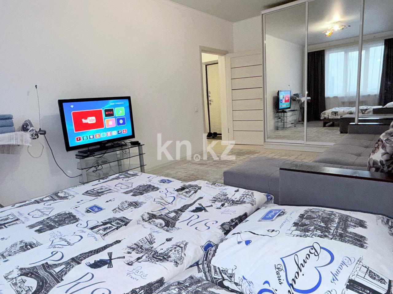 Аренда 1-комнатной квартиры посуточно, 40 м², ул. Абишева, дом  36 - пр. Райымбека в Алматы