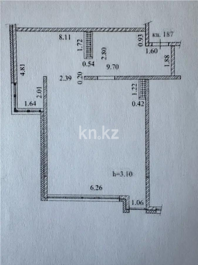 Продажа 3-комнатной квартиры, 75.3 м², ул. Илтипат, дом  45/1 в Алматы - фото 2