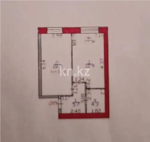Продажа 2-комнатной квартиры, 42 м² в Астане - фото 3