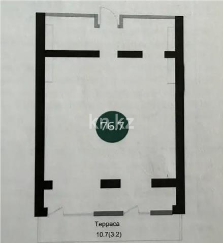 Продажа 2-комнатной квартиры, 76.7 м² в Алматы