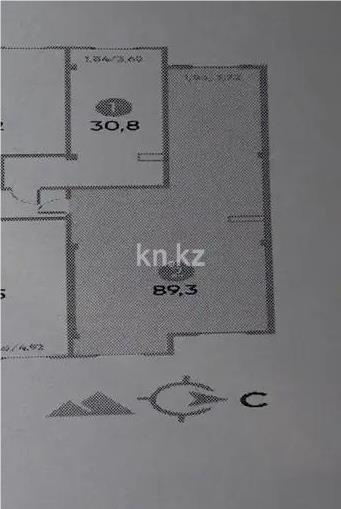 Продажа 4-комнатной квартиры, 89.3 м² в Алматы