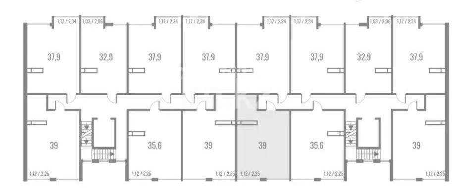 Продажа 1-комнатной квартиры, 39 м², пр. Алатау, дом  12а/1 в Алматы