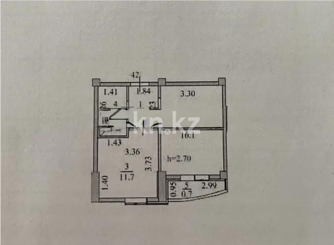 Продажа 1-комнатной квартиры, 36 м² в Астане - фото 4