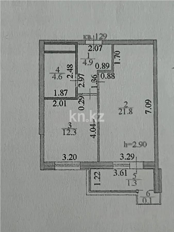 Продажа 1-комнатной квартиры, 45 м² в Астане - фото 4