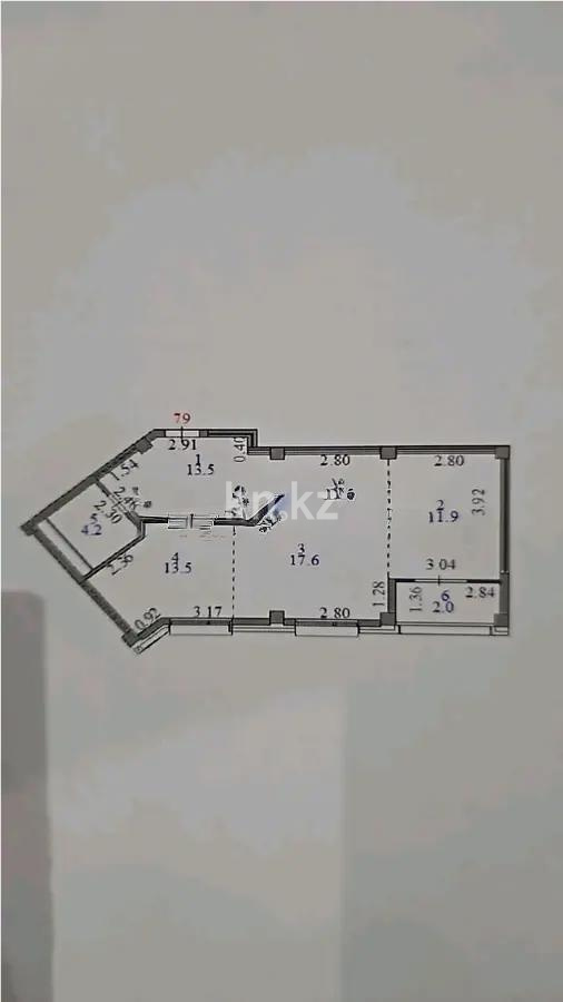 Продажа 2-комнатной квартиры, 64 м² в Астане - фото 3