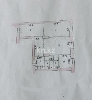 Продажа 3-комнатной квартиры, 82.2 м², пр. Назарбаева, дом  6 в Усть-Каменогорске - фото 16