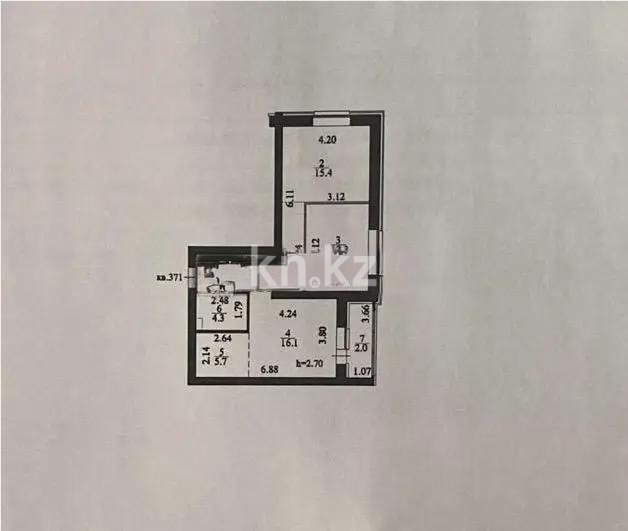 Продажа 3-комнатной квартиры, 69 м² в Астане - фото 4
