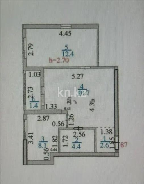 Продажа 2-комнатной квартиры, 50 м², пр. Тауелсыздык, дом  21/6 в Астане - фото 5