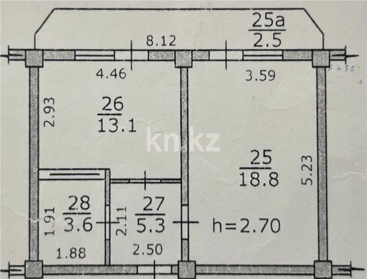 Продажа 1-комнатной квартиры, 43.3 м² в Алматы - фото 5