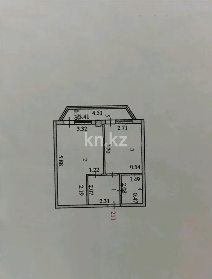 Продажа 1-комнатной квартиры, 35.9 м² в Астане - фото 4