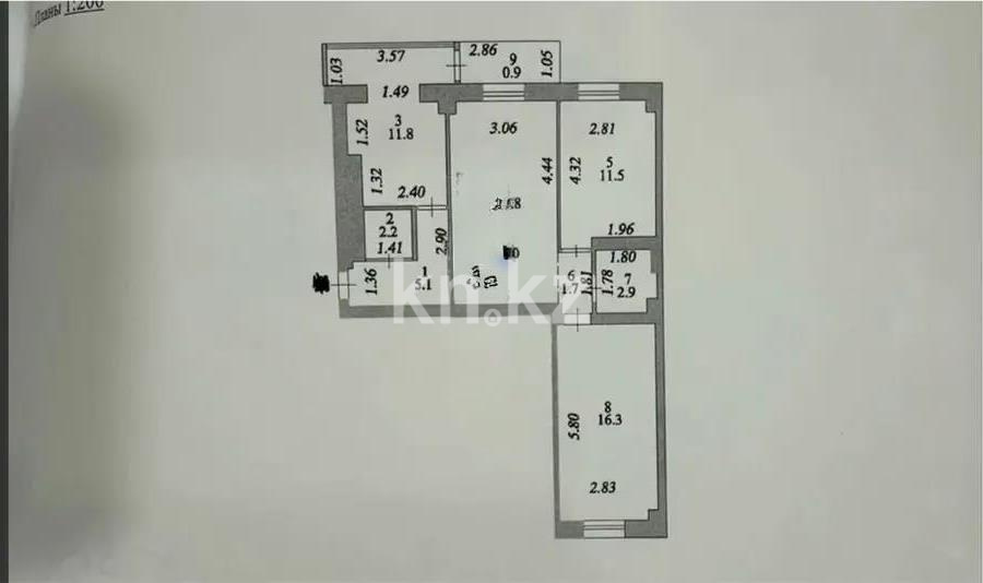 Продажа 3-комнатной квартиры, 70 м² в Астане - фото 7