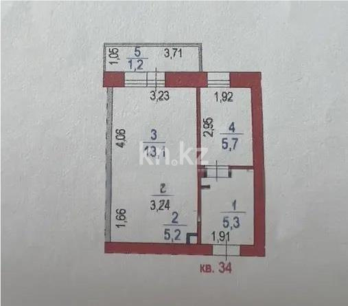 Продажа 1-комнатной квартиры, 30.5 м² в Астане - фото 6