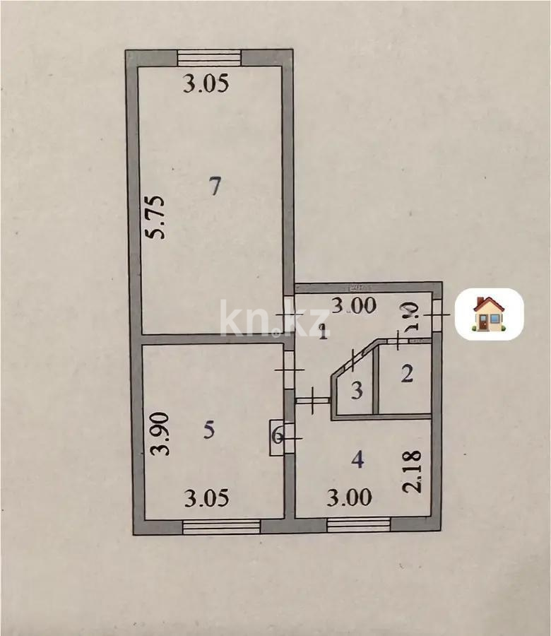 Продажа 1-комнатной квартиры, 44 м² в Астане - фото 4