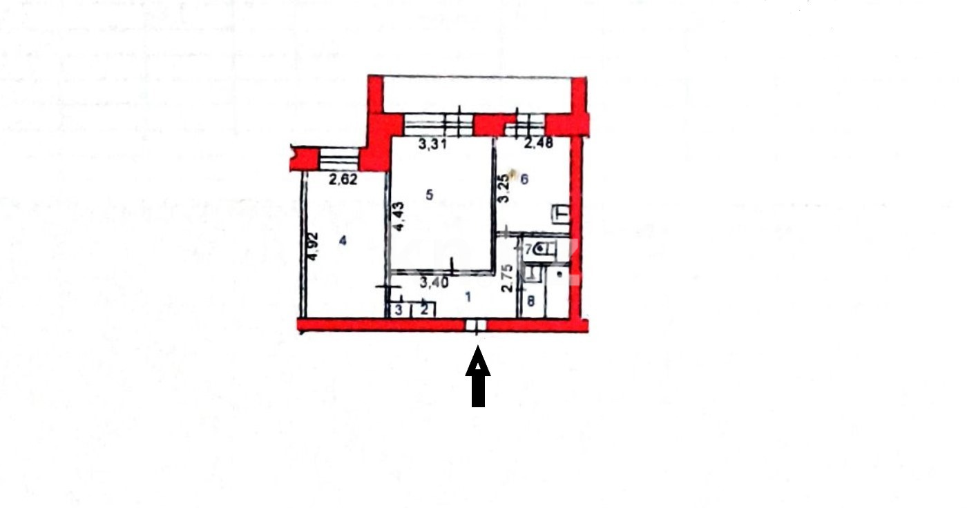 Продажа 2-комнатной квартиры, 50 м² в Усть-Каменогорске - фото 15