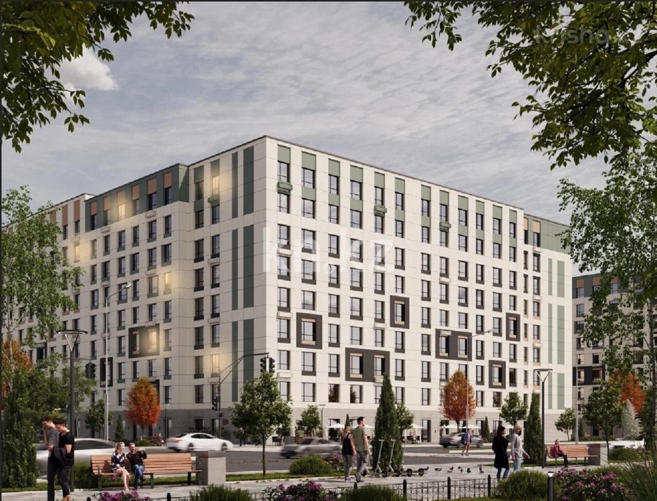 Продажа 2-комнатной квартиры, 55.26 м² в Астане - фото 3