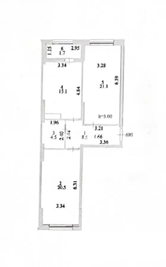 Продажа 2-комнатной квартиры, 72 м² в Астане - фото 3