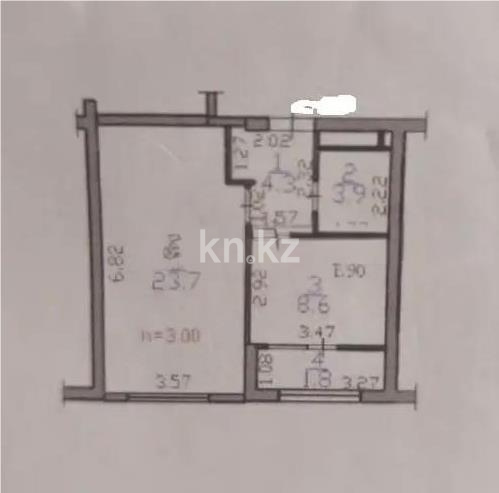 Продажа 1-комнатной квартиры, 43 м² в Алматы - фото 3