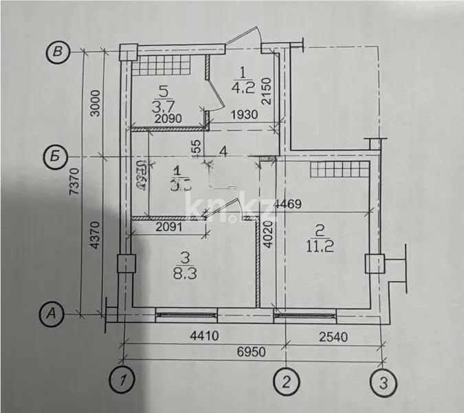 Продажа 1-комнатной квартиры, 37 м² в Алматы