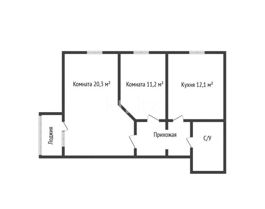 Продажа 2-комнатной квартиры, 56.6 м² в Костанае - фото 16